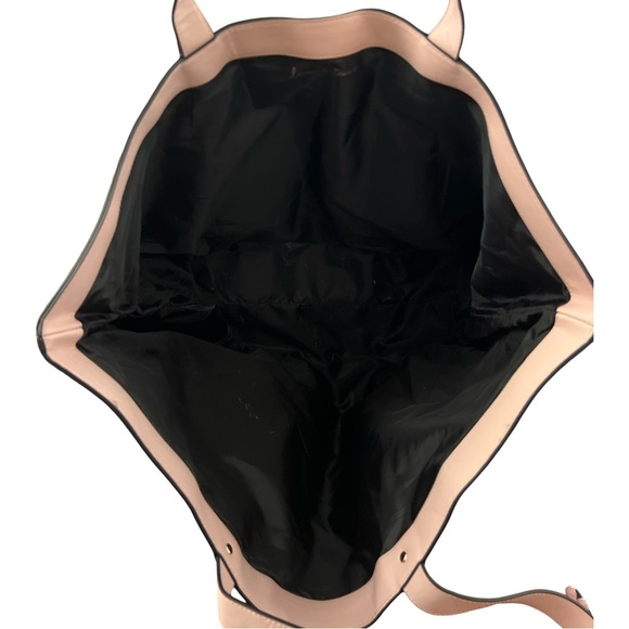 VICTORIA’S SECRET • Pink & Cream Studded Tote Shoulder Bag Purse - Picture 2 of 6